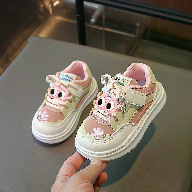 Disney spring fall children board shoes girl Sneakers Mickey mouse cartoon baby first walkers breathable soft soled casual shoes