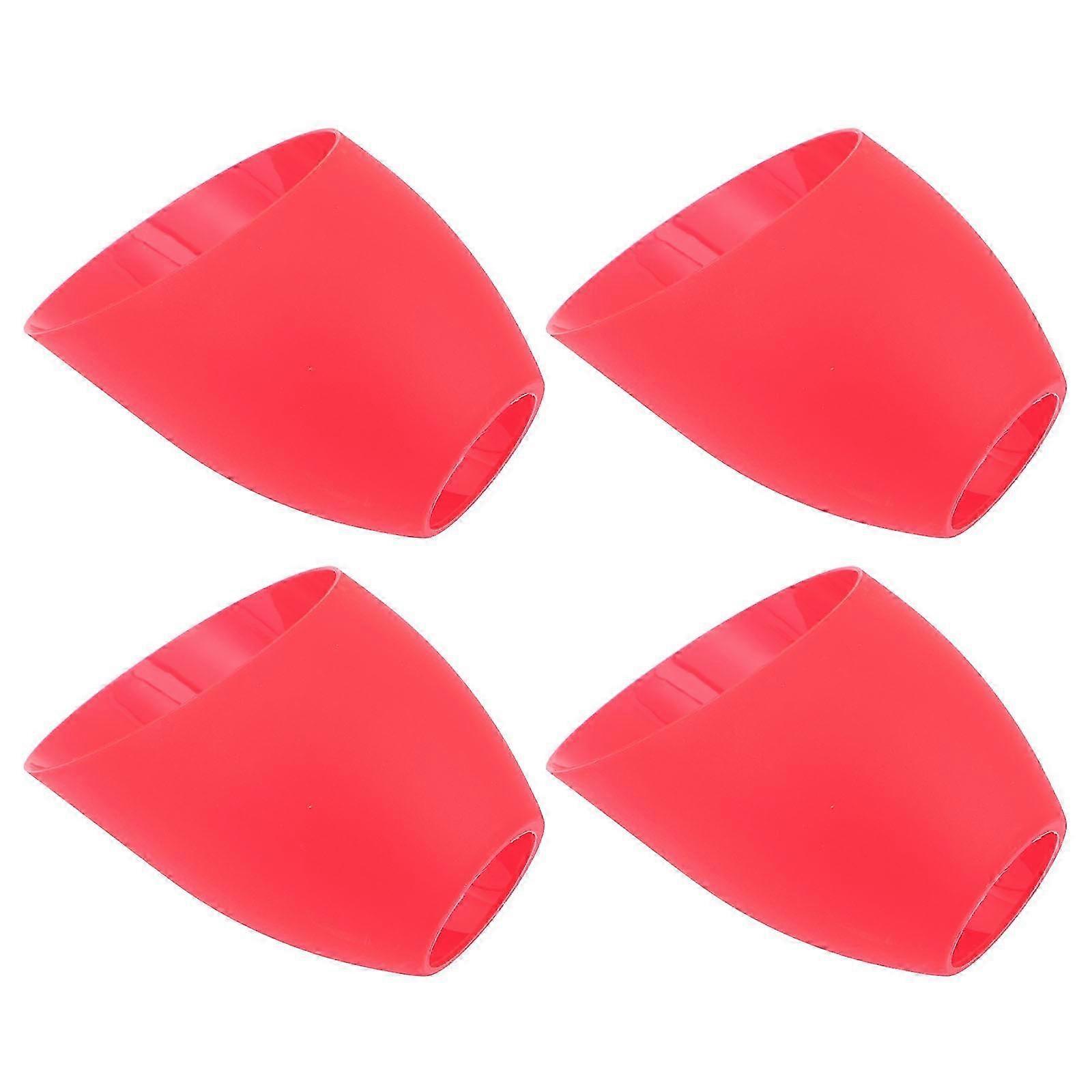 Lamp Shade Plastic Lamp Cover for Table Lamps 12Pcs Red Replacement