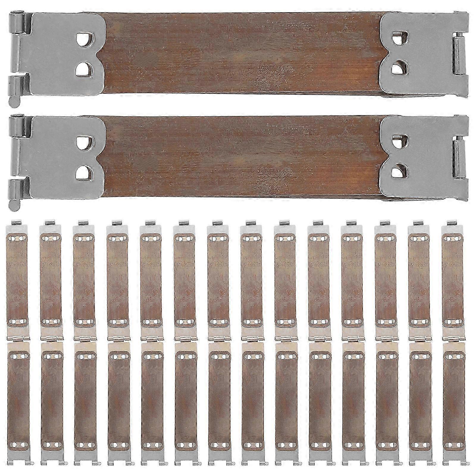 Metal Internal Flex Frames Handbag Hinges Spring Clip for 80Pcs Accessories