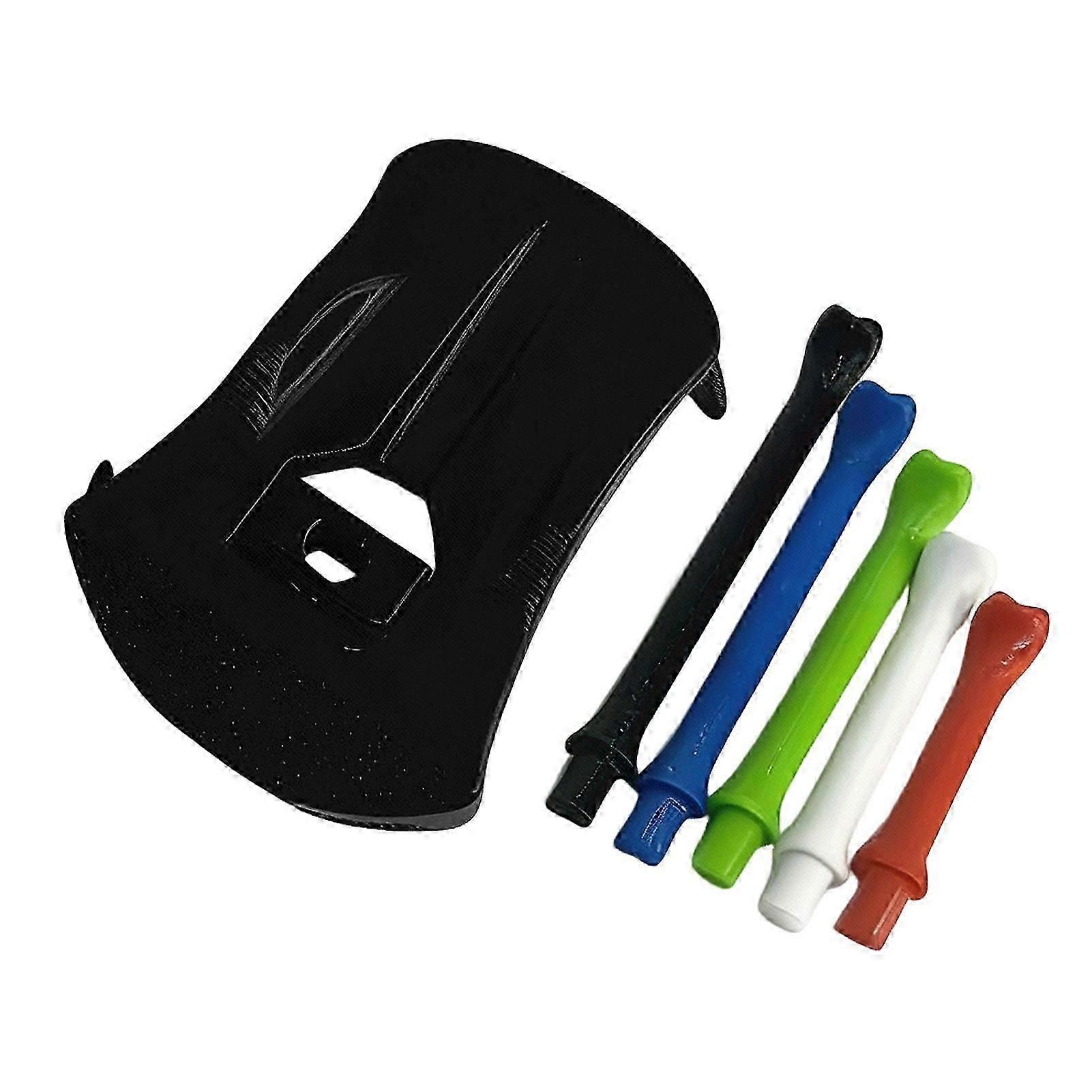 Turf Tee Base Set with Golfs Tees Quick & Easy Ball Setup for Golfs Lover