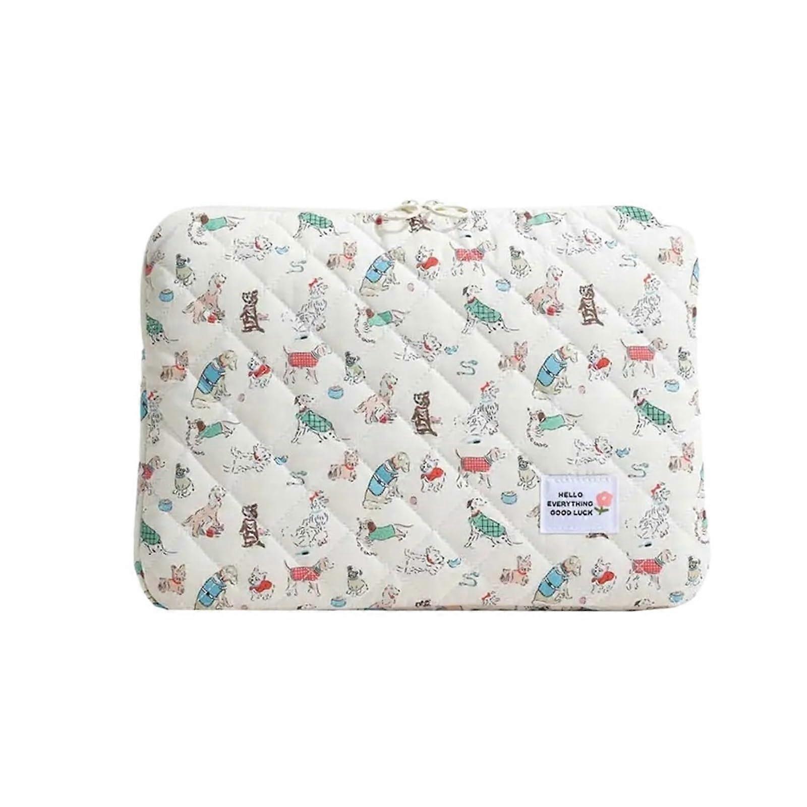 Flower Pattern Waterproof Shockproof Laptop Sleeve Case for 11 13 14 15 Inch MacBook