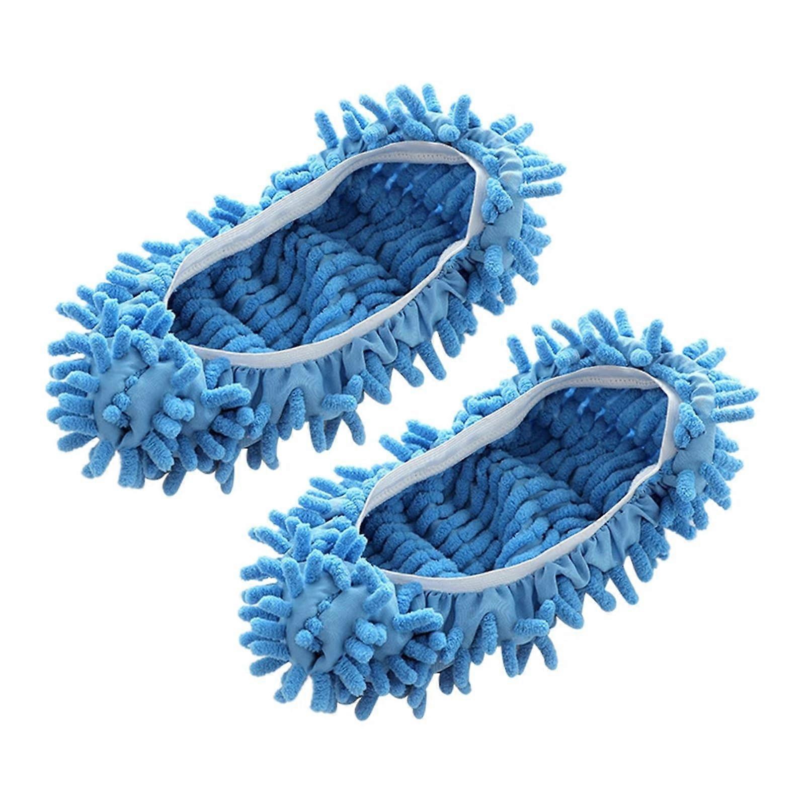 Microfiber Cleaning Slippers Hands Dust Mop Shoe Covers for Floor and Window Cleaning