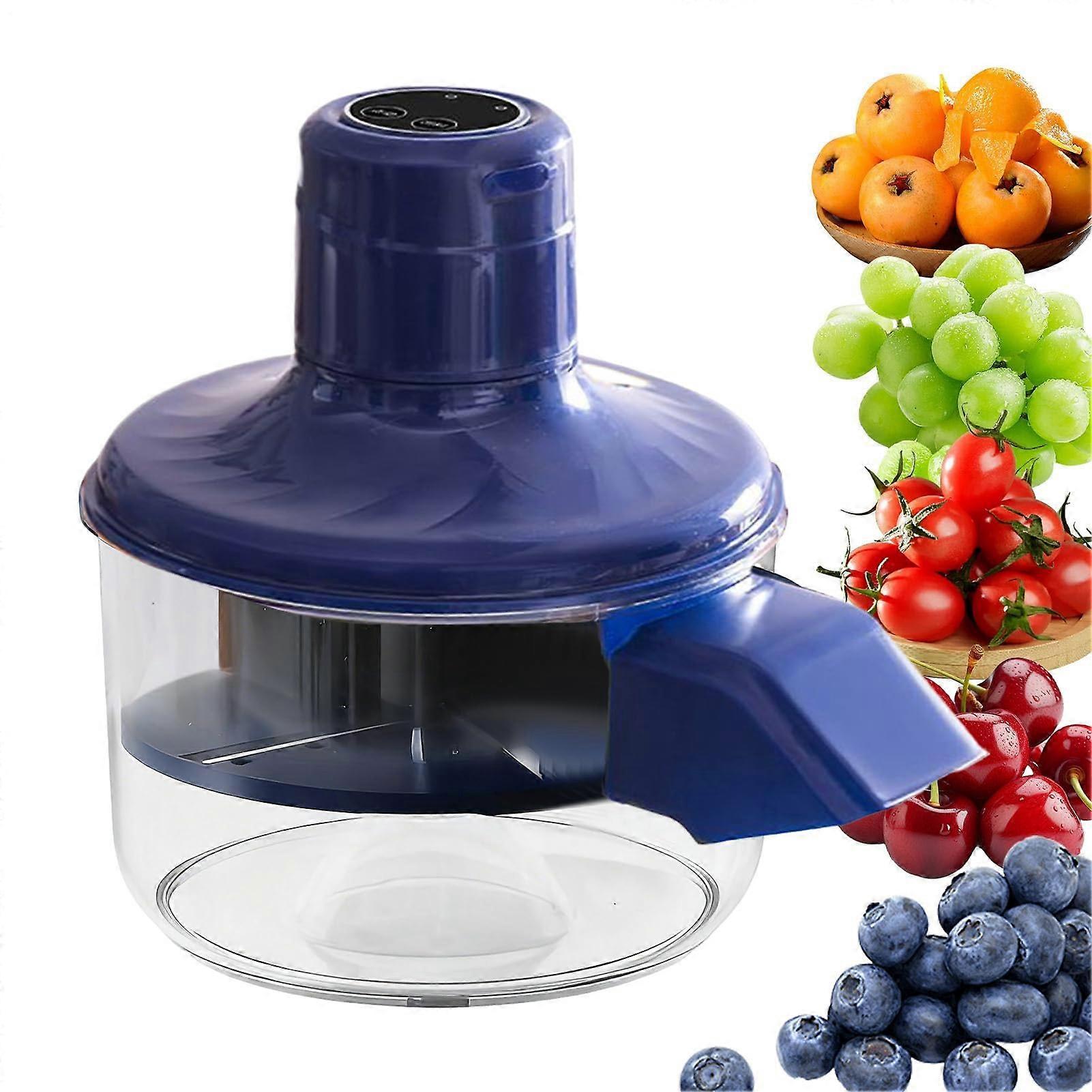 Electric Fruit Peeler with Automatic Rotating Cutter, Rechargeable MultiFruit Peeling for Kitchen