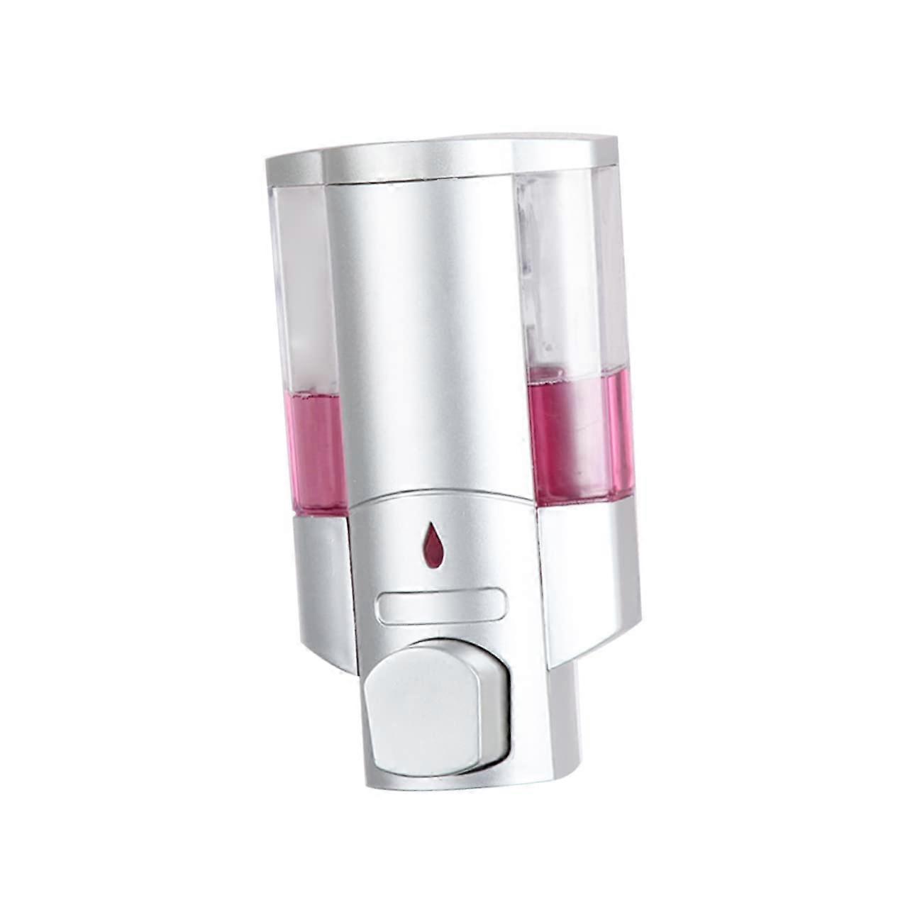 Wall Mounted Foaming Soap Dispenser with NoLeak Pump and Transparent Window for Bathroom Kitchen