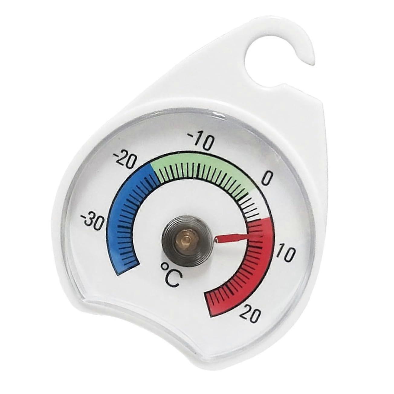 Refrigerator Thermometer with Easy Read Pointer Display for Accurate Fridge Freezer Temperature Monitoring