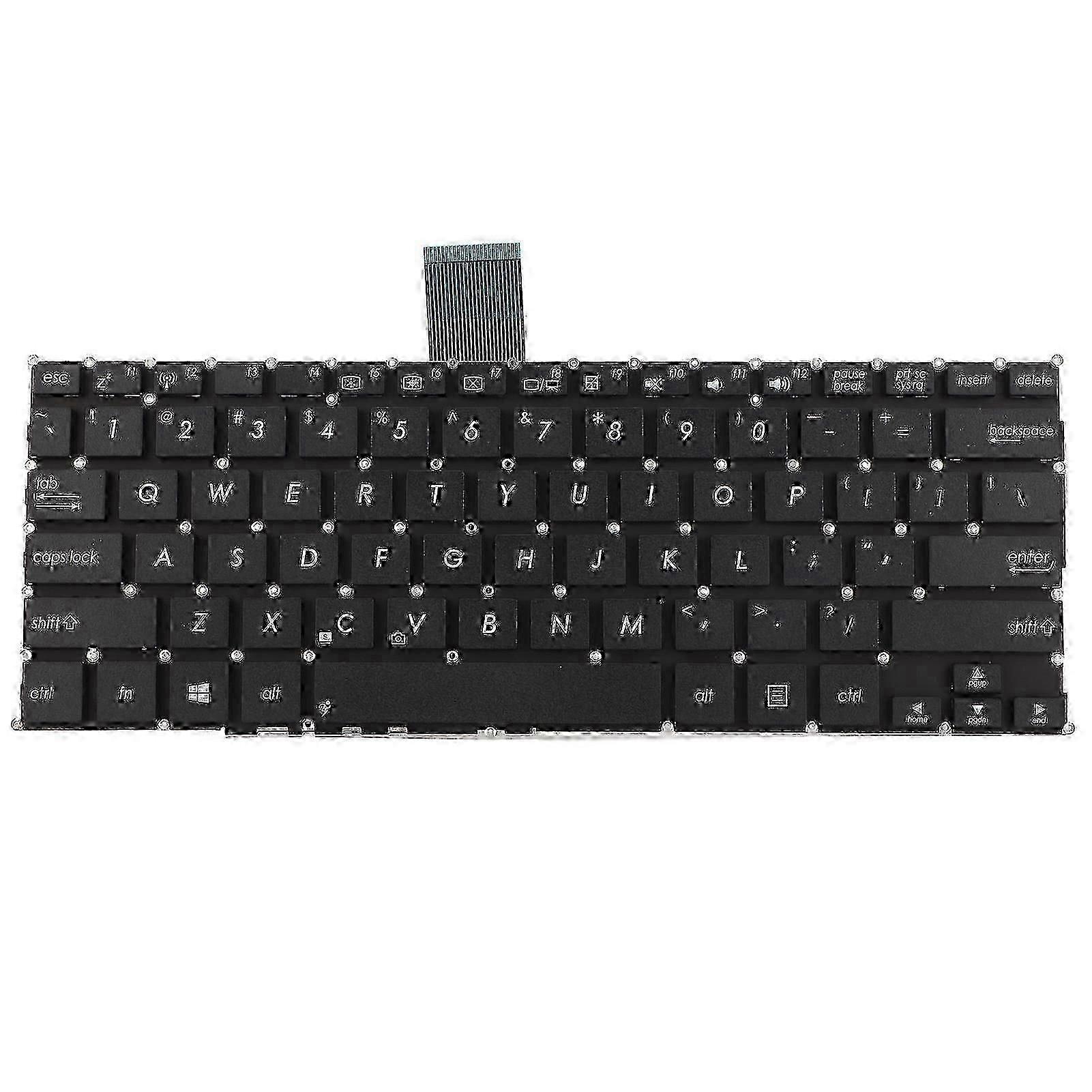Replacement Keyboard Keys Easy Replaceable Installation Convenient Practical 82 Key Computer Supplies for ASUS F200CA