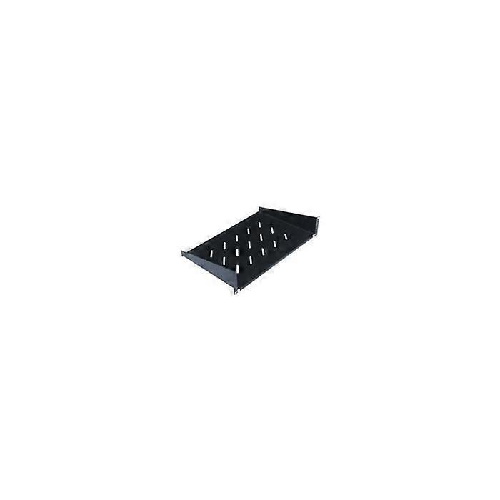 Fixed Plateau 1U - WP - 300mm - Ventilated - Black - Computer Accessory