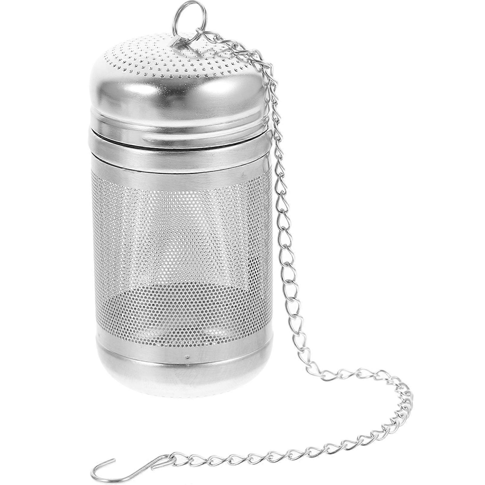 Rustfrit stål krydderier kuglenet te filter løs te sil urt krydderi filter