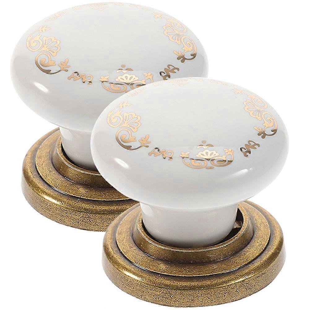 2pcs Cabinet Handles Drawer Handles Round Drawer Pulls Cabinet Pulls Cabinet Knobs