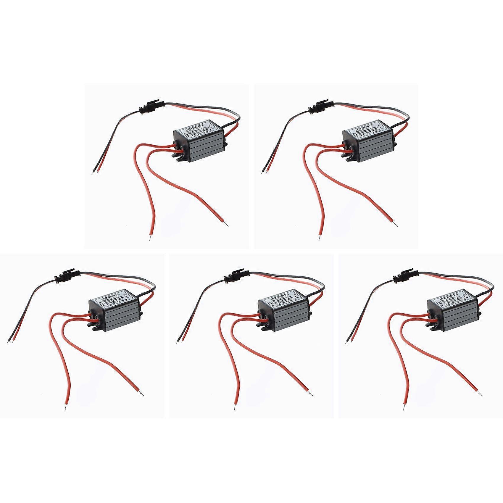 5X 3W LED Lamp Driver Electrical Transformer 85V - 265V