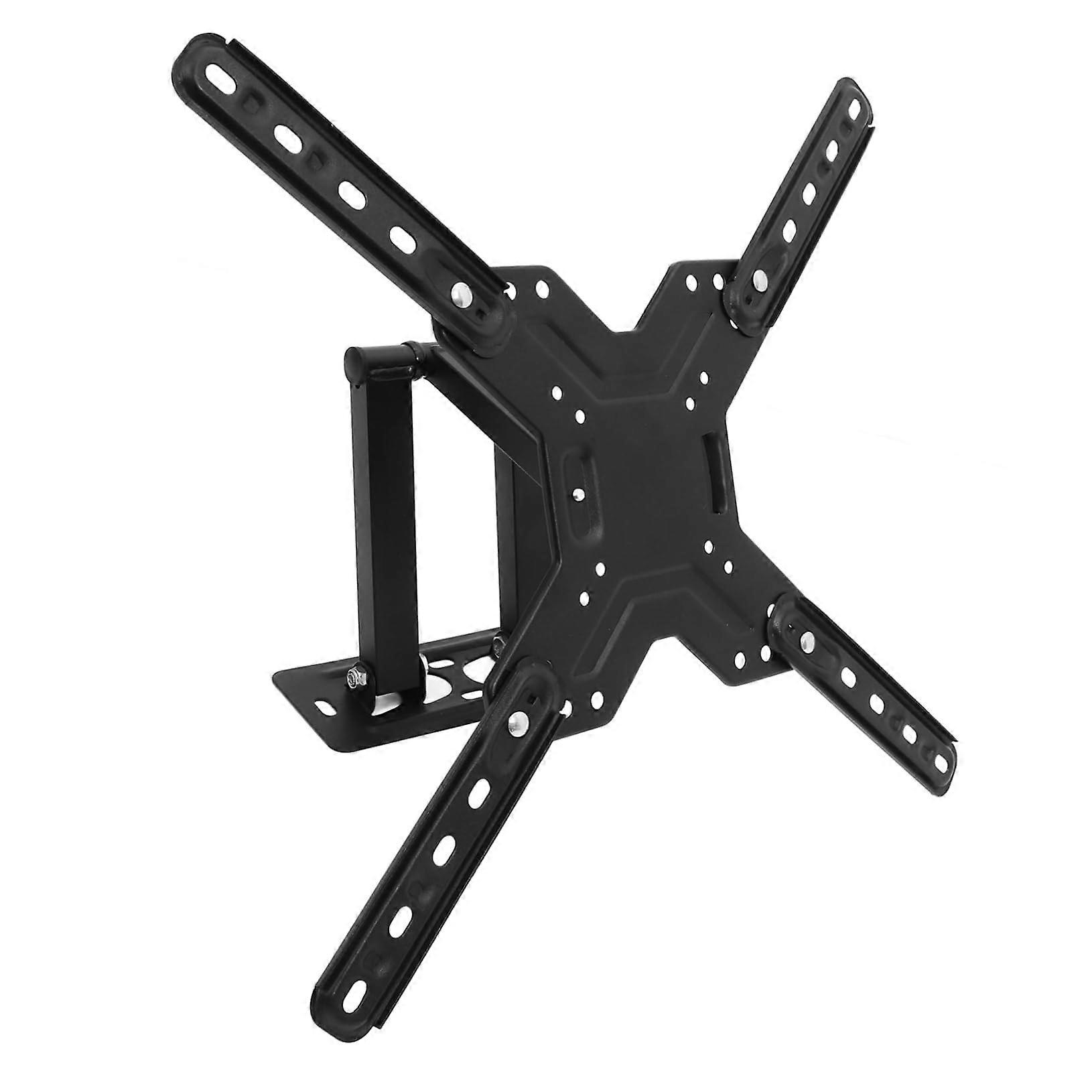 Adjustable TV Wall Mount Bracket with Tilting and Rotating Design for SpaceSaving Stable Support