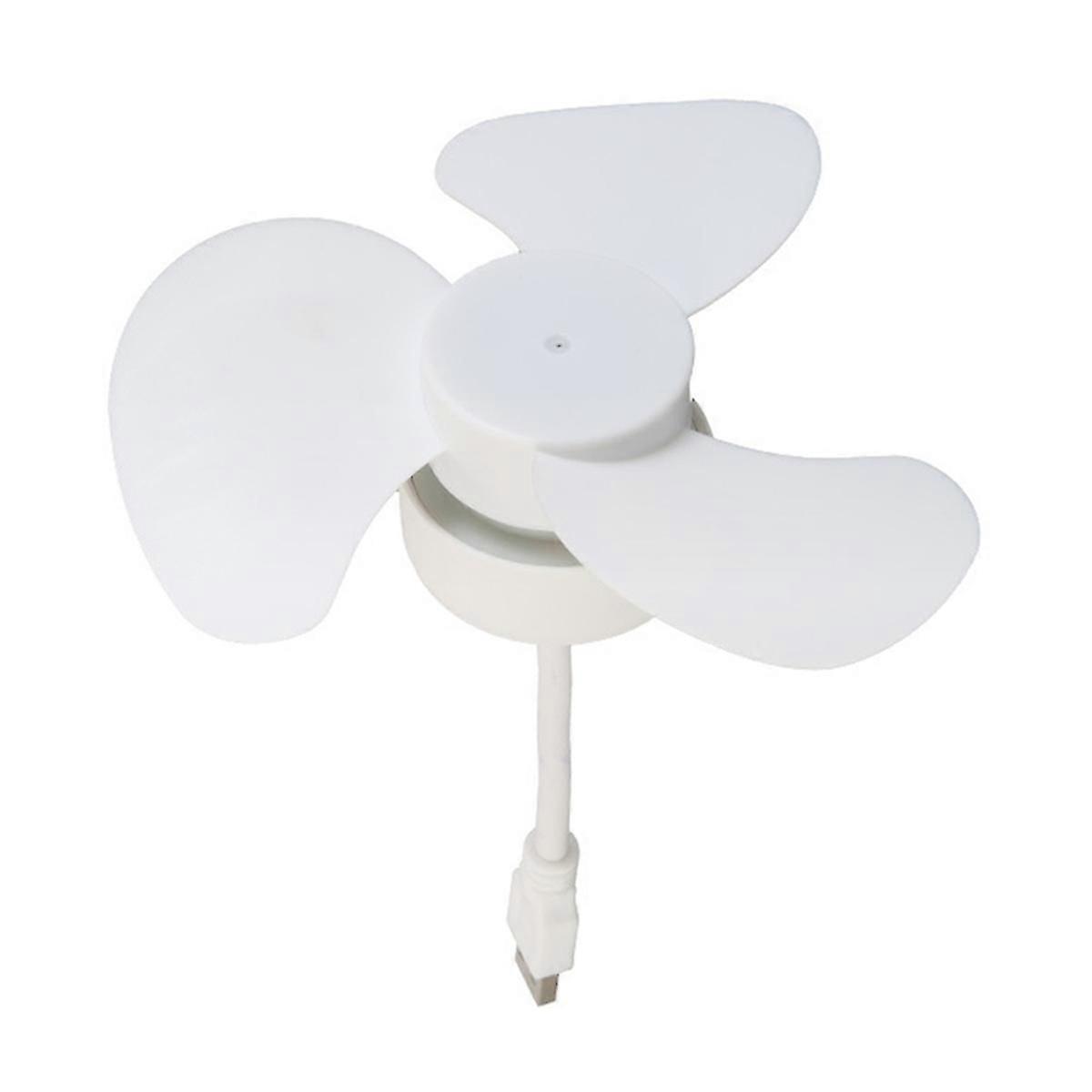USB Fan DC5V Ceiling Fan 360 Degree Adjustment