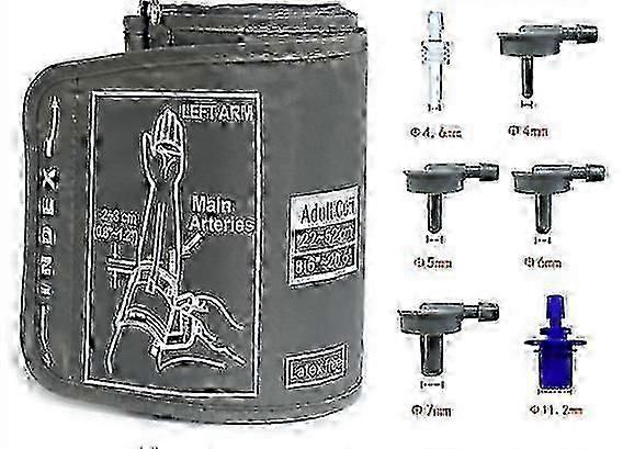 Braçadeira extragrande para monitores de pressão arterial Omron de 9 a 21 polegadas (22 a 53 cm).