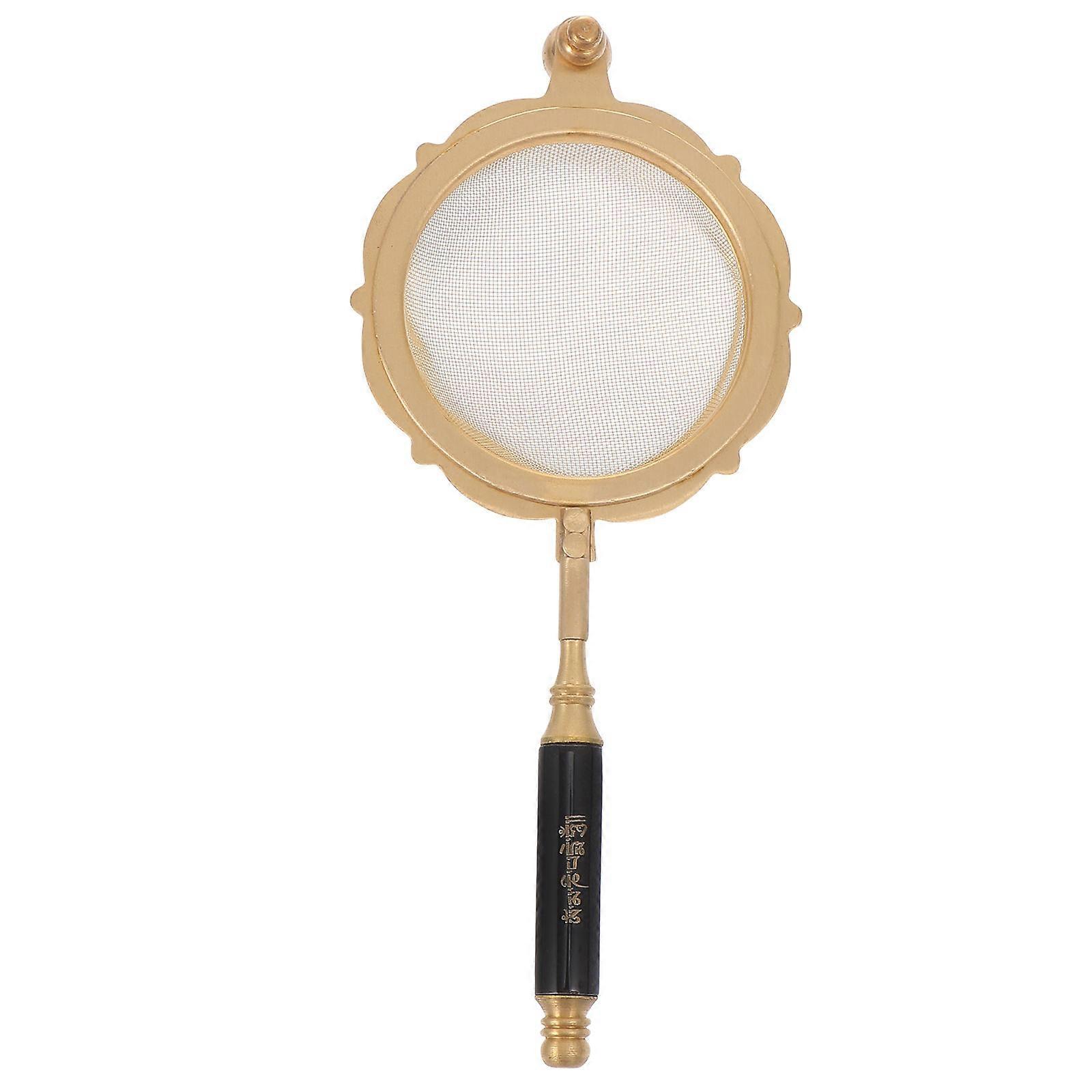 Tea Infuser Tea Strainer for Home Use 1Pcs Fine Mesh Filter with Handle