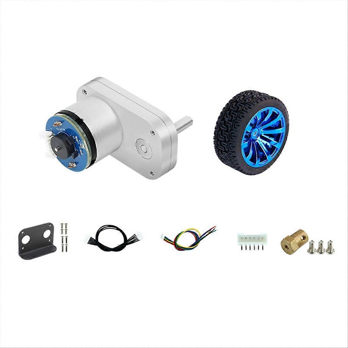 L-Type Encoder DC Reduction Motor for Wheeled Car Chassis Kit B