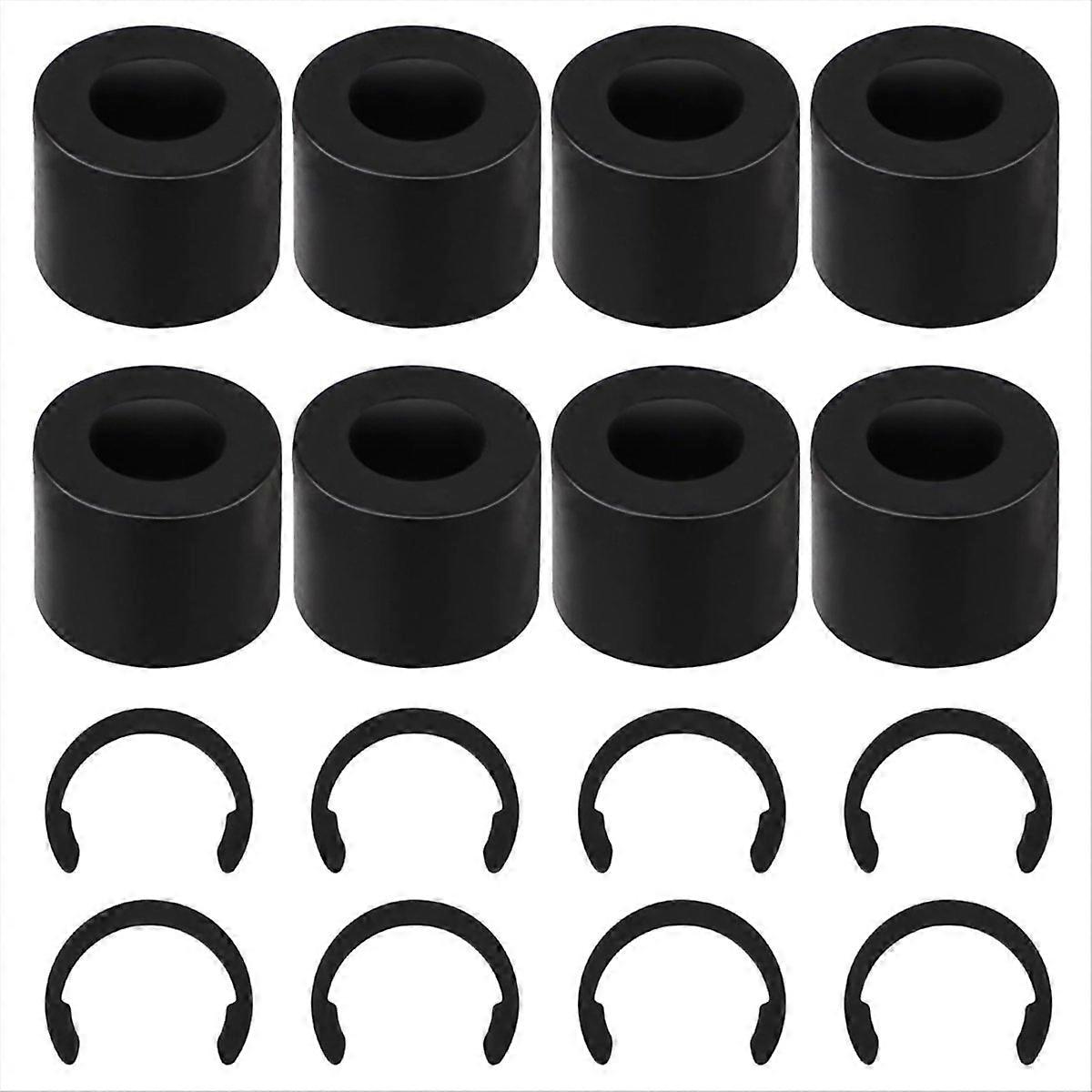 8Pcs Retaining Clip Rings for Maker and 8Pcs Rubber Roller