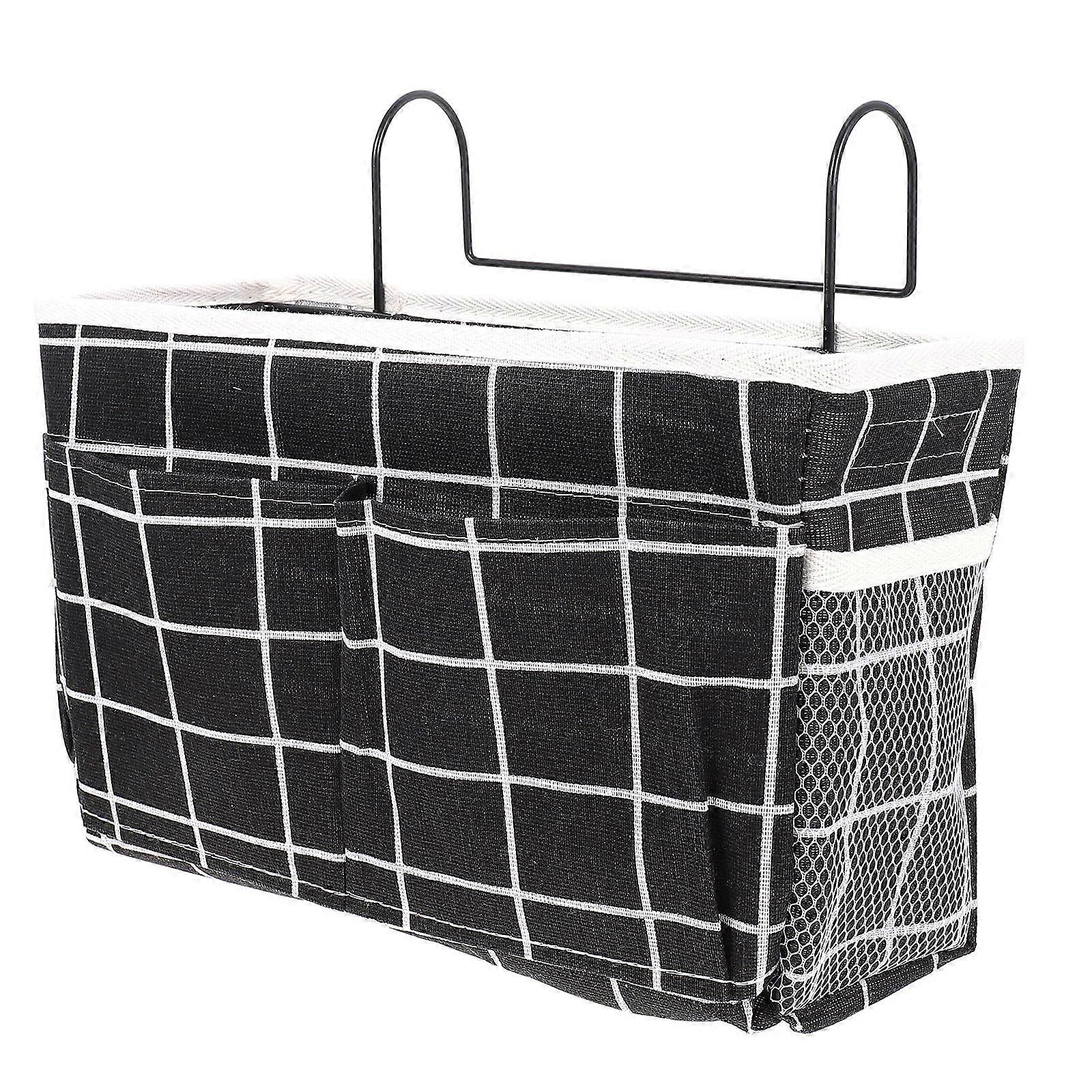 Practical Hanging Storage Pouch Dorm Bedside Bag for Storage 3Pcs