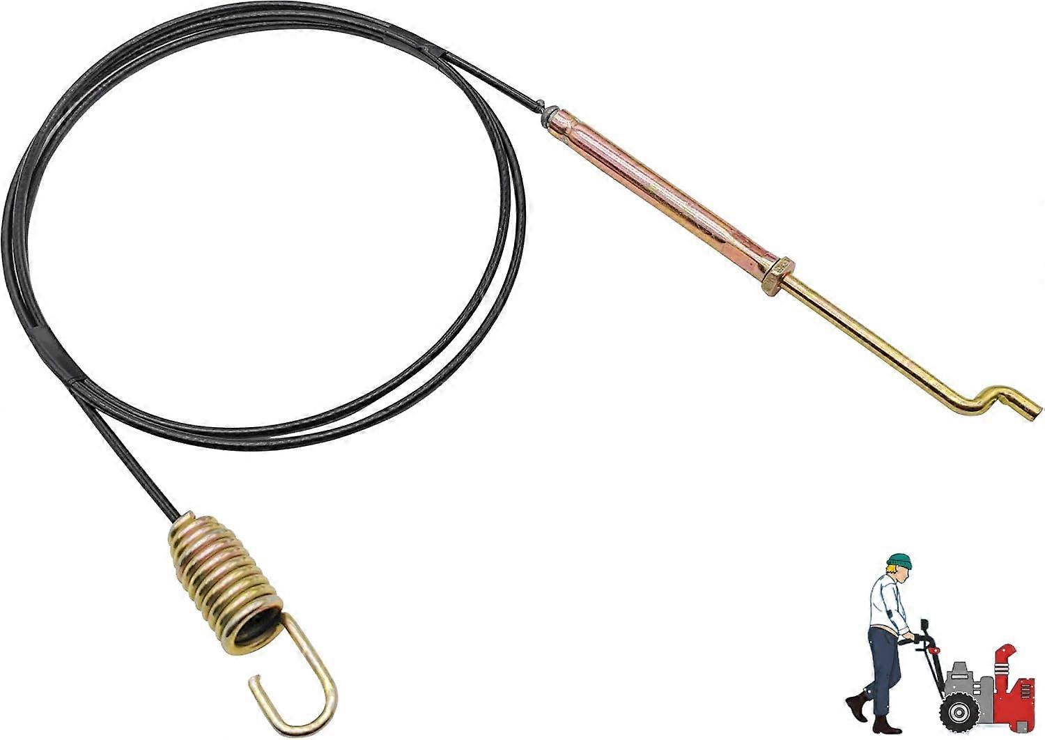 Snow Blower Auger Control Cable 9460897 Replacement for MTD TroyBilt Yardman Level 2 Models