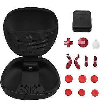 Complete Component Pack for Xbox One Elite Series 2 Elite Edition Controller Metal Button Bag Charger Set Red | Fruugo UK