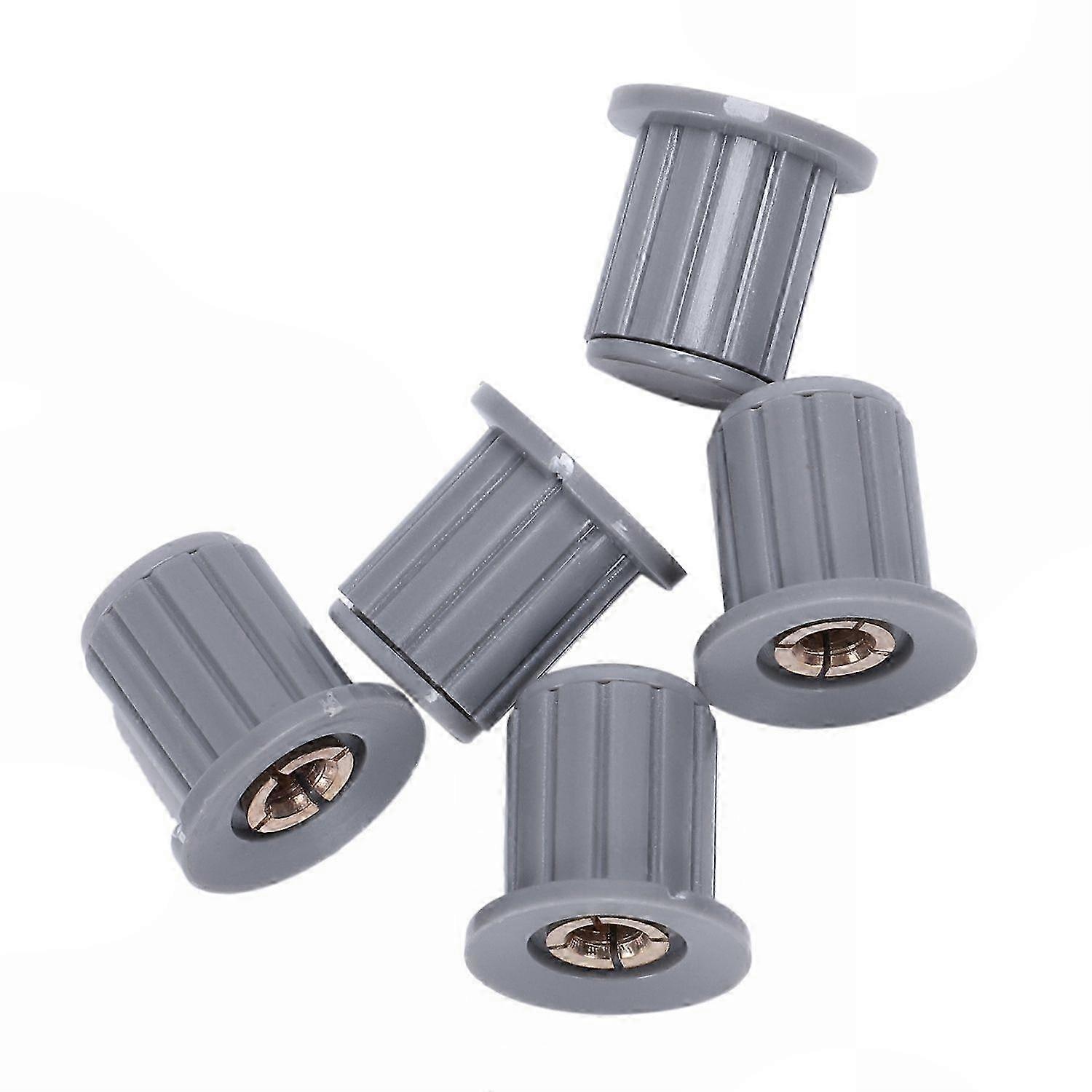 5-Pack 4mm Inner Potentiometer Shaft Control Knobs for Precision Adjustment