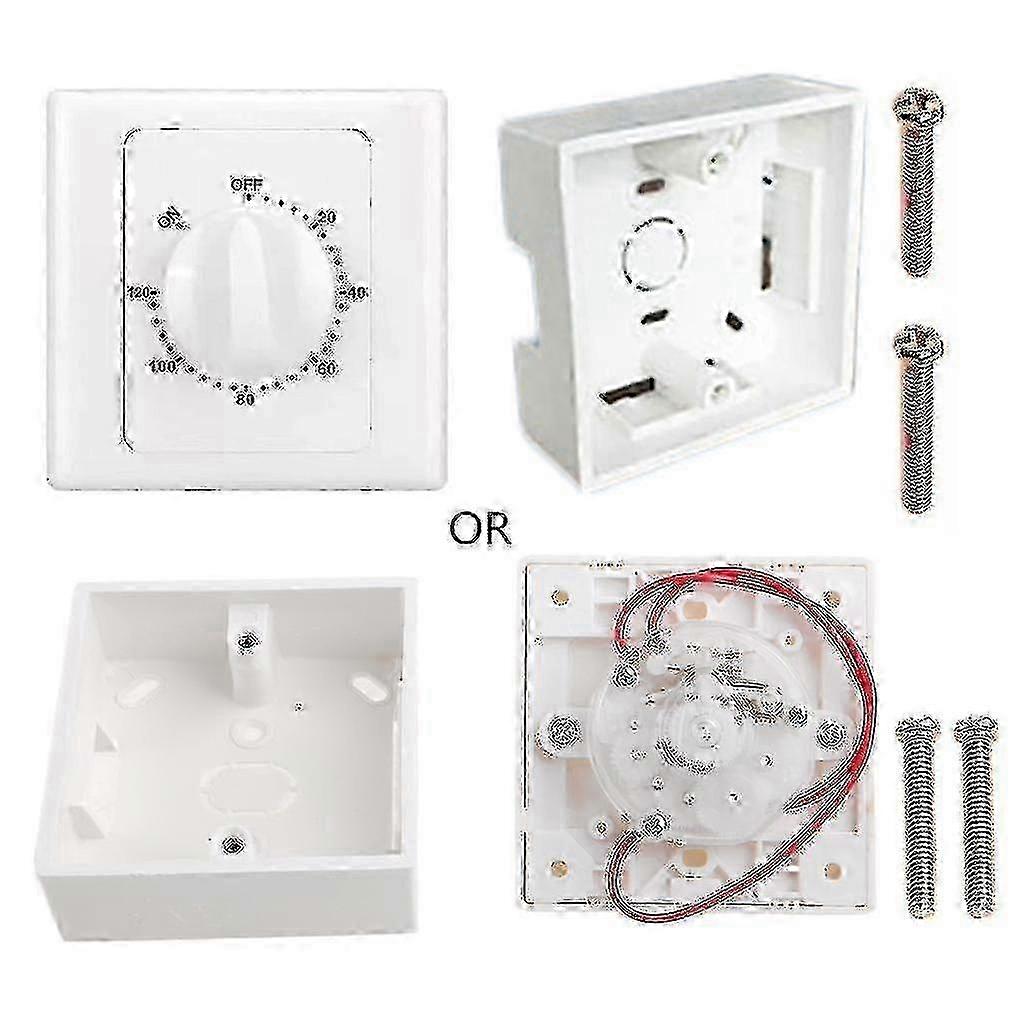 60min Automatic Shut Off Mechanical Timer Switch
