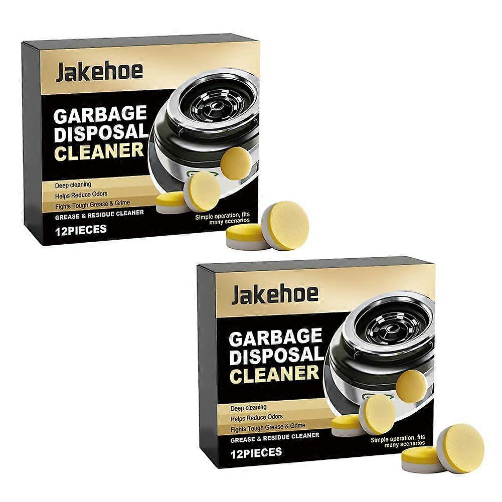 Garbage Disposal Cleaner and Deodorizer,Kitchen Sink Cleaner Tablets-12Pcs/Box