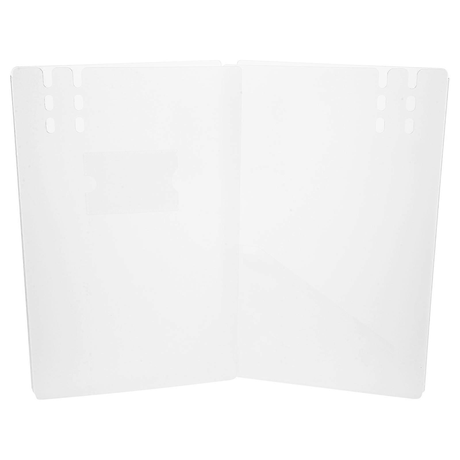 Desk Sneeze Guard Providing Protective Shield 2Pcs for School Setting