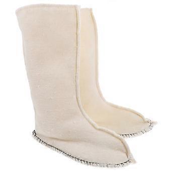 Thermal Boot Liners for Comfort 1Pair Detachable Beige Warm Liners