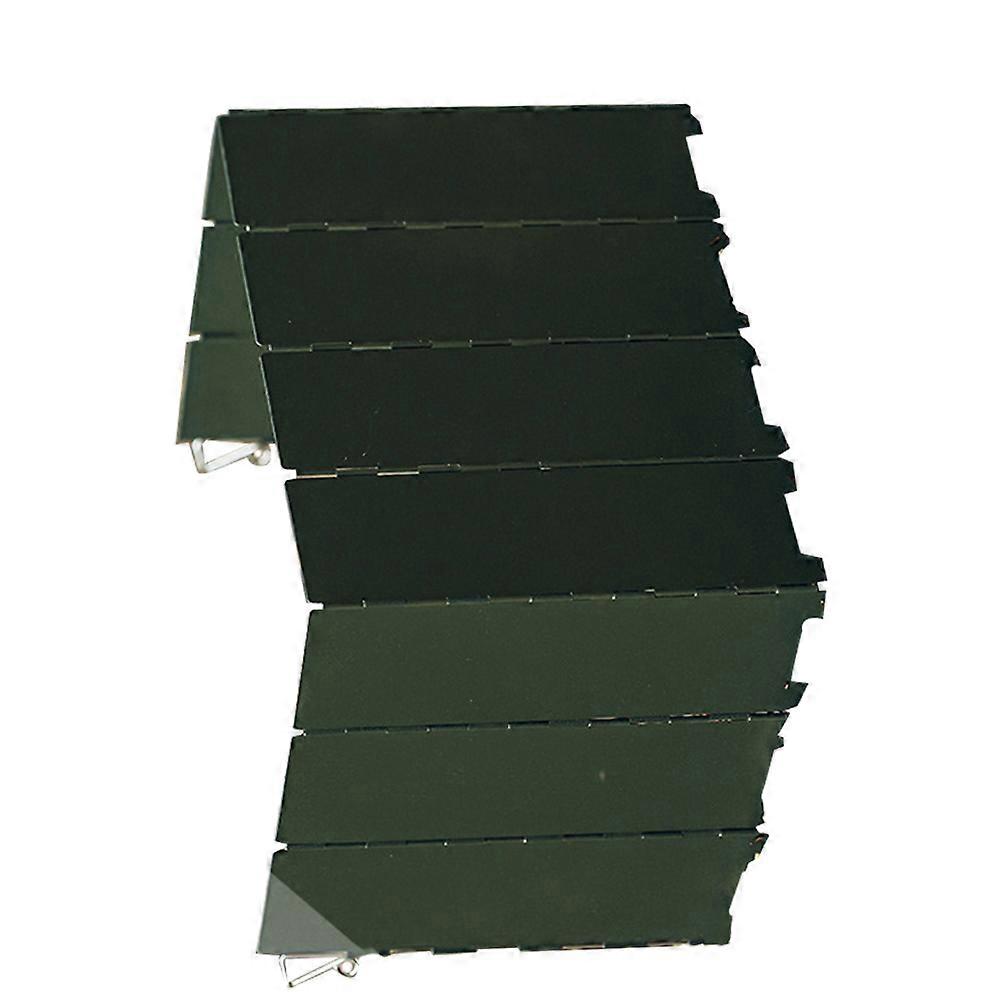 Green Iron Windshield for Camping Burner Windproof Tool