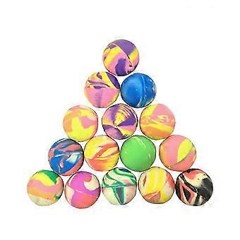 Bolas de borracha saltitantes para brincar, 75 unidades em cores sortidas.