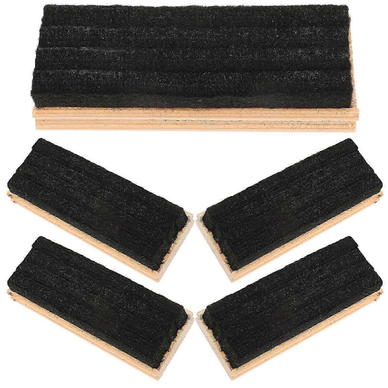 Wool Felt Chalkboard Eraser for Home Use 5Pcs Kit