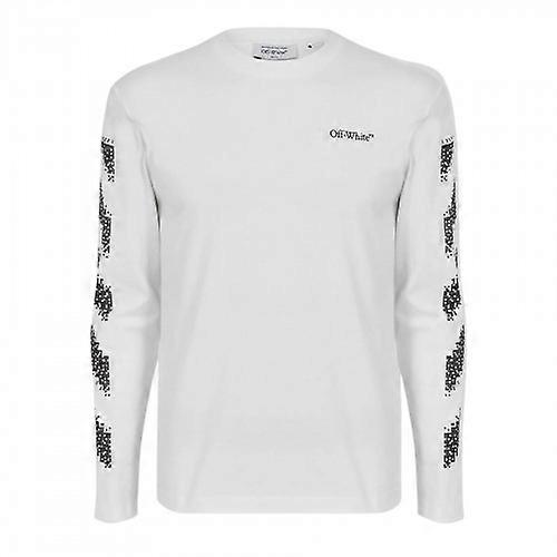 Off White Mens Crew Neck Regular T-Shirt
