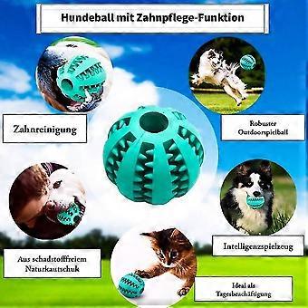 Dog Balls Dental Care Functional Solid Chew Balls 2 Pack med Mint naturgummi tygger
