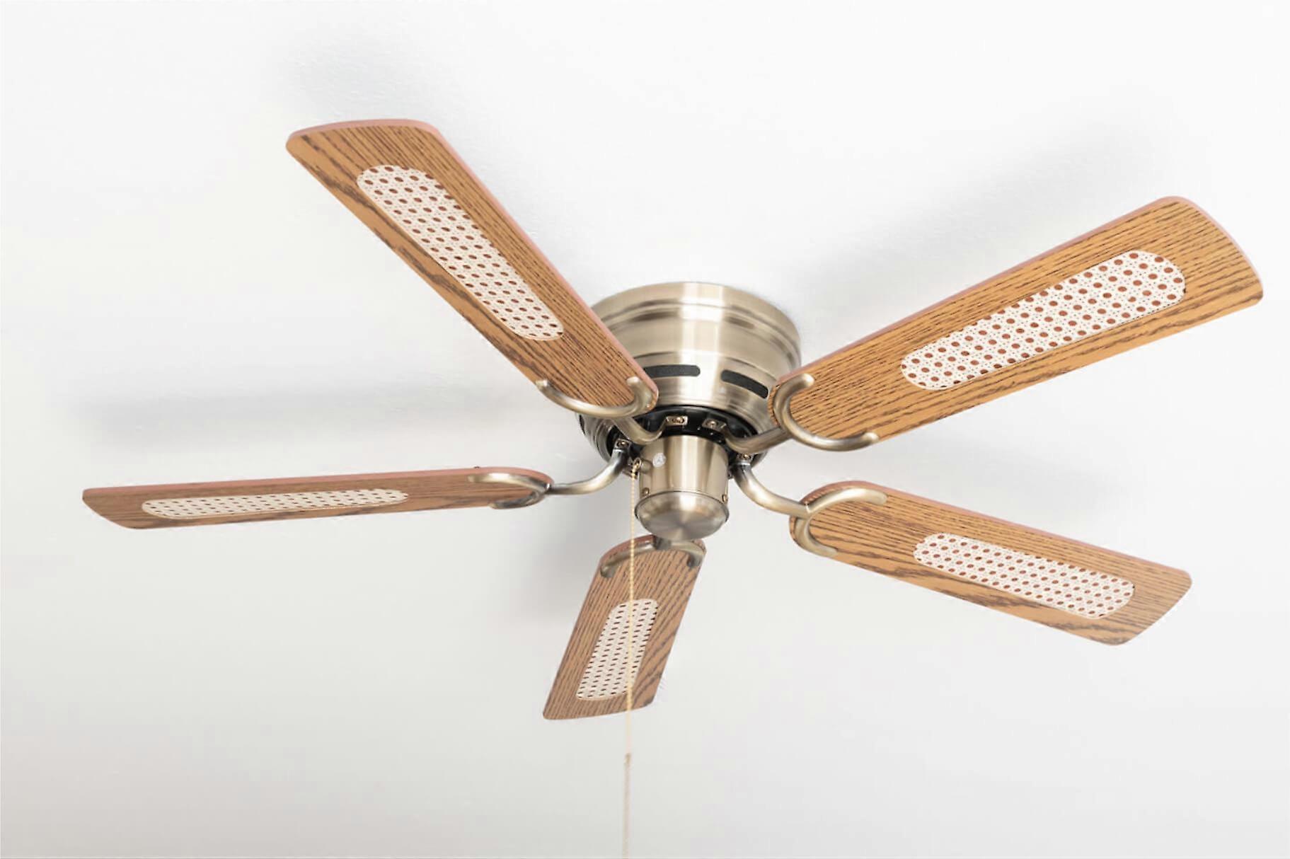 Deckenventilator Kisa Deluxe MA Eiche / Walnuss