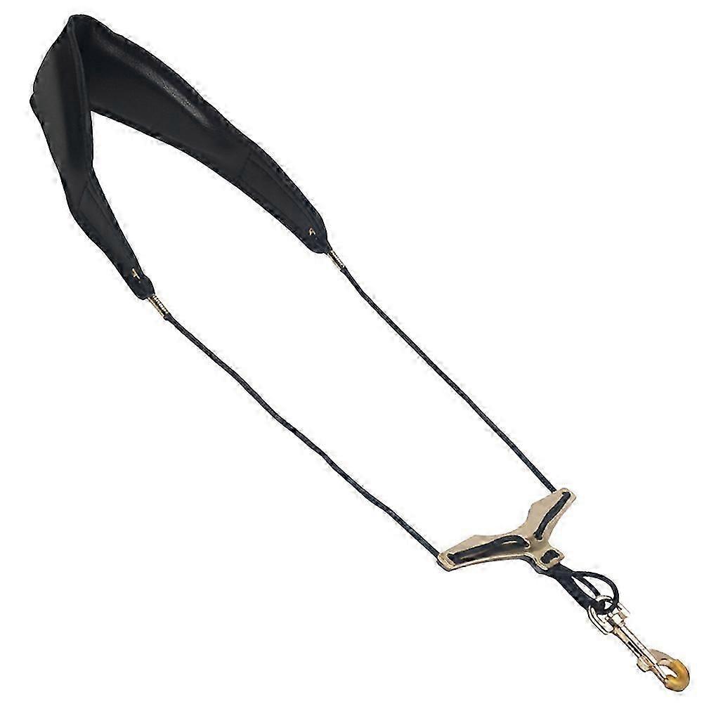 Adjustable Saxophone Shoulder Strap with Metal Hook 3Pcs Set