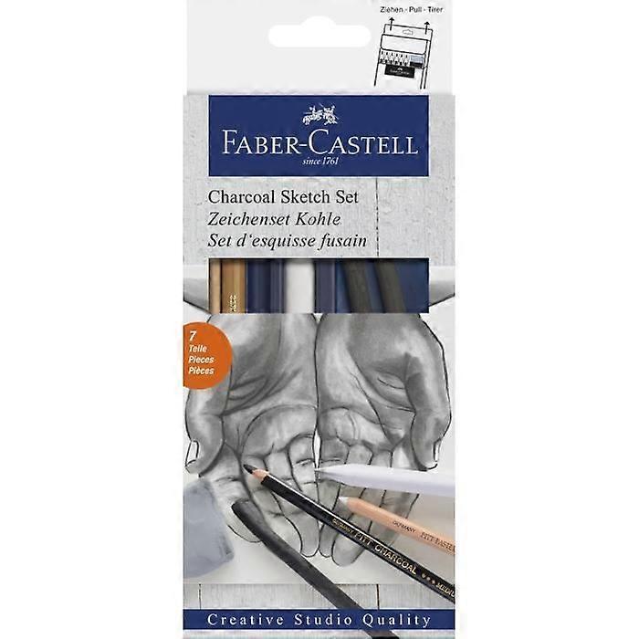 FABER-CASTELL Houtskool schetsset