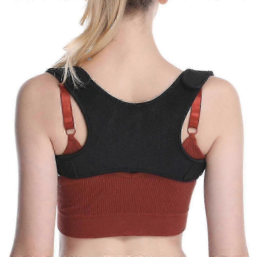 Adjustable Posture Corrector Compatible with Men Women Upper Back Brace