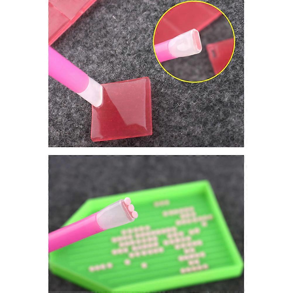 Diamond Drill Tool Paste Sticker for DIY Diamond Picture Use with 15Pcs