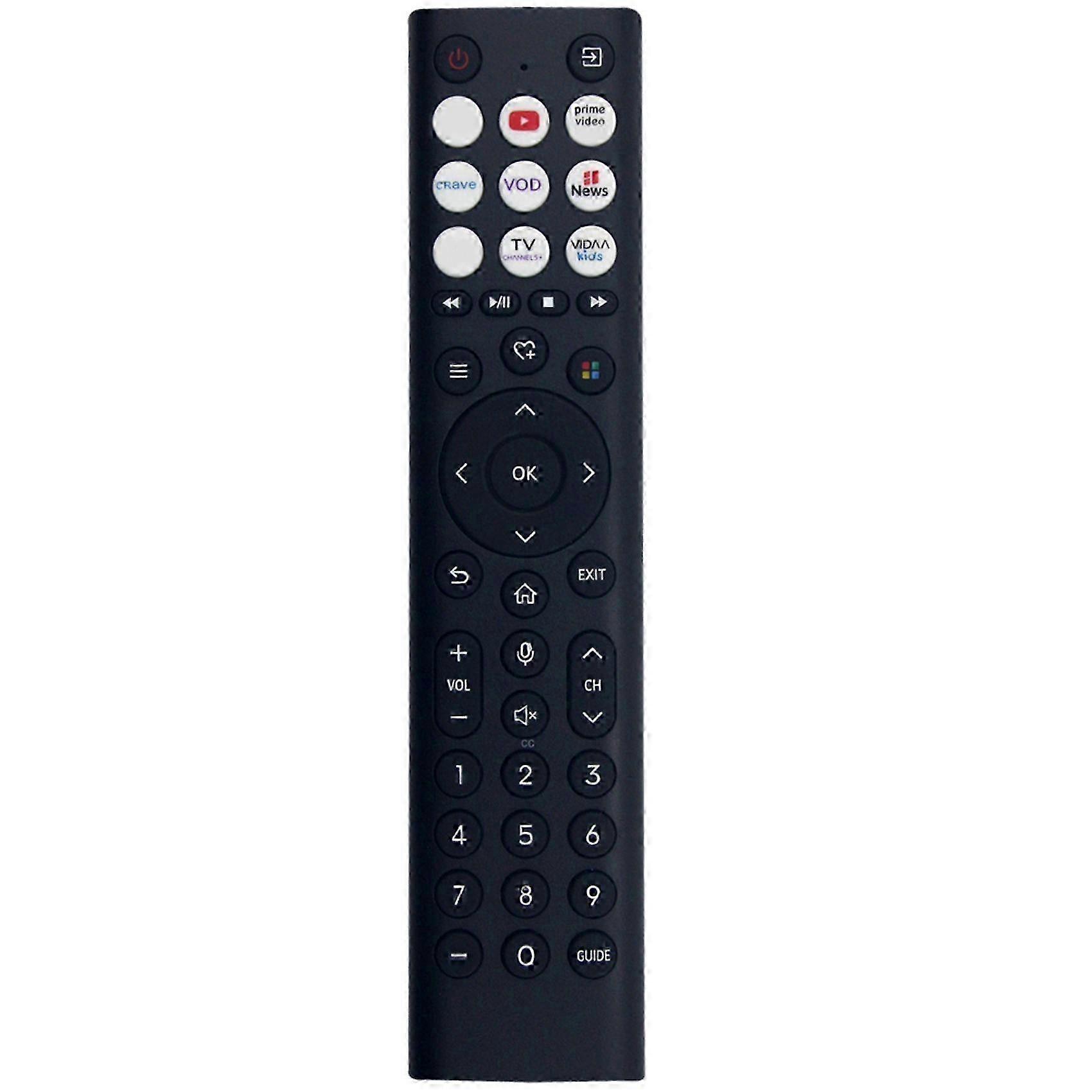 Replacement Remote Control ERF2G38H Compatible with Hisense Android Smart TV, No Voice Control