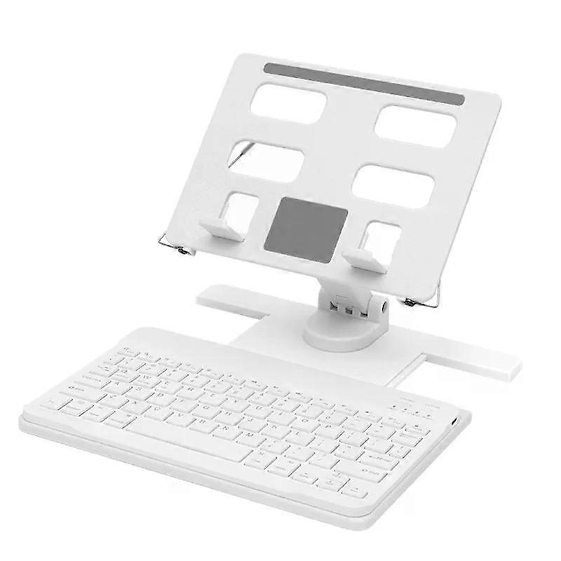 Portable Tablet Stand with Bluetooth Mouse Keyboard Foldable Bracket compatible IPad / / / 4.7-12.9 Inch Tablets