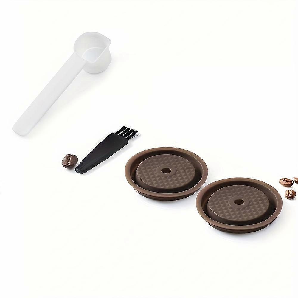 Reusable Flexible Cover Lid for Capsule Case, Compatible with NEXT/POP Beverage Maker Models