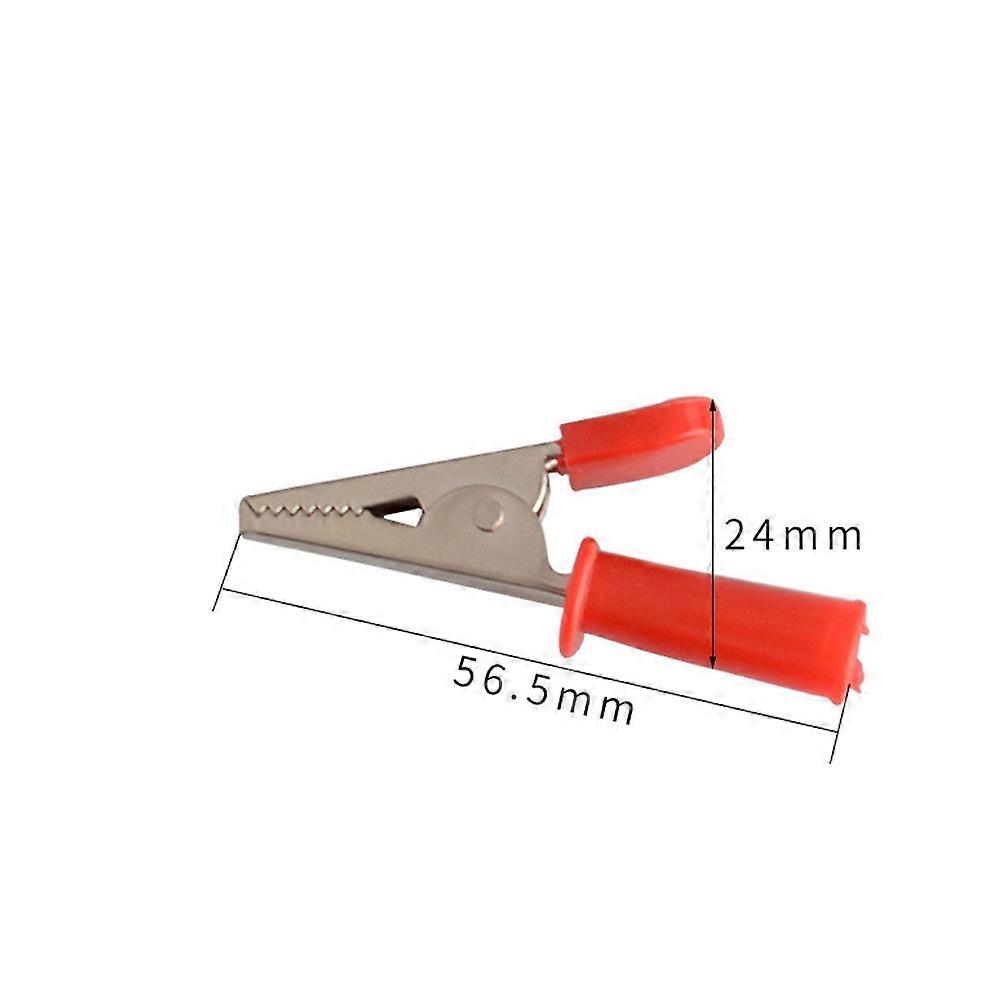 Clips Electricity Test Clamp for Testing 10Pcs Copper Random Color