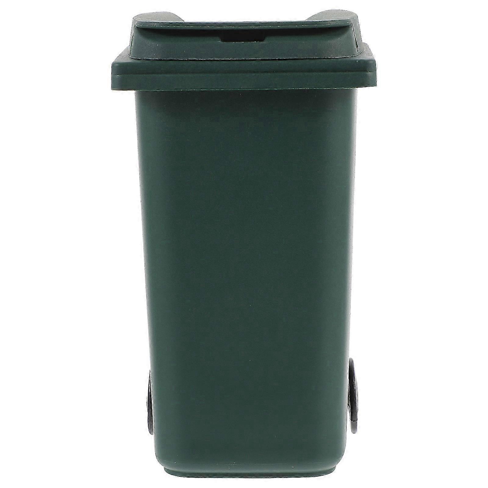 Multi-function Mini Desktop Trash Can Desktop Waste Bucket Office Table Waste Can PC