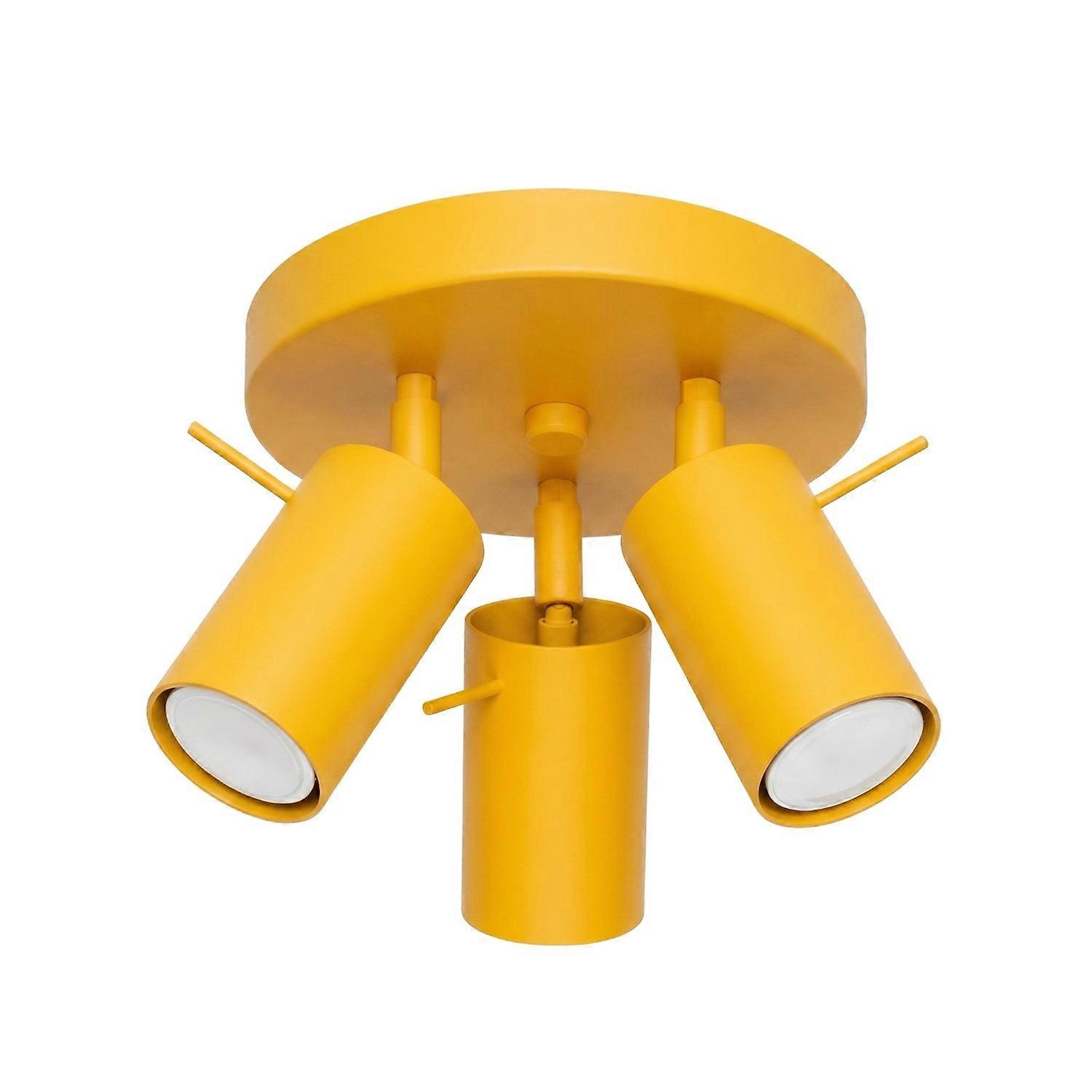 Ceiling lamp RING 3P yellow