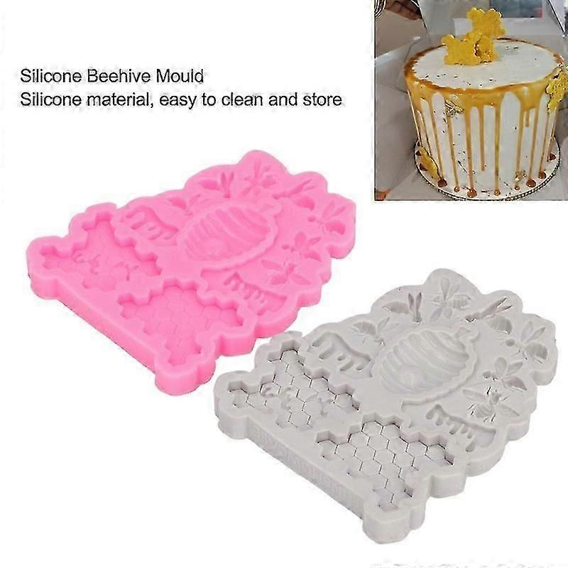 Silicone Baking Molds 2 Pack Beehive DIY Shape for Candy Chocolate Dessert