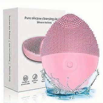Elektrische Silikon-Gesichtsreinigungsbürste, tragbares, sanftes Peeling-Massagegerät für die Tiefenreinigung