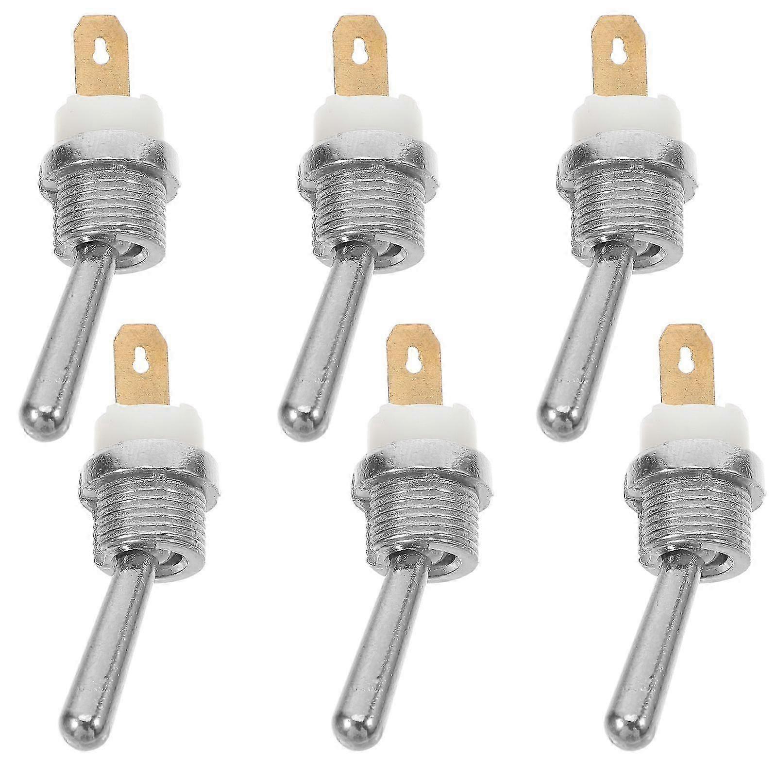 6pcs Easy Operation Kill Switch, Compatible with 52 Gasoline Chainsaw, Metal Toggle Switch