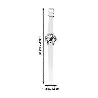 Girls Wrist Watch Halloween Themed Childrens Round Watch Lightweight Comfortable 21.5X3.5CM Night Glow Pointer 1Pcs