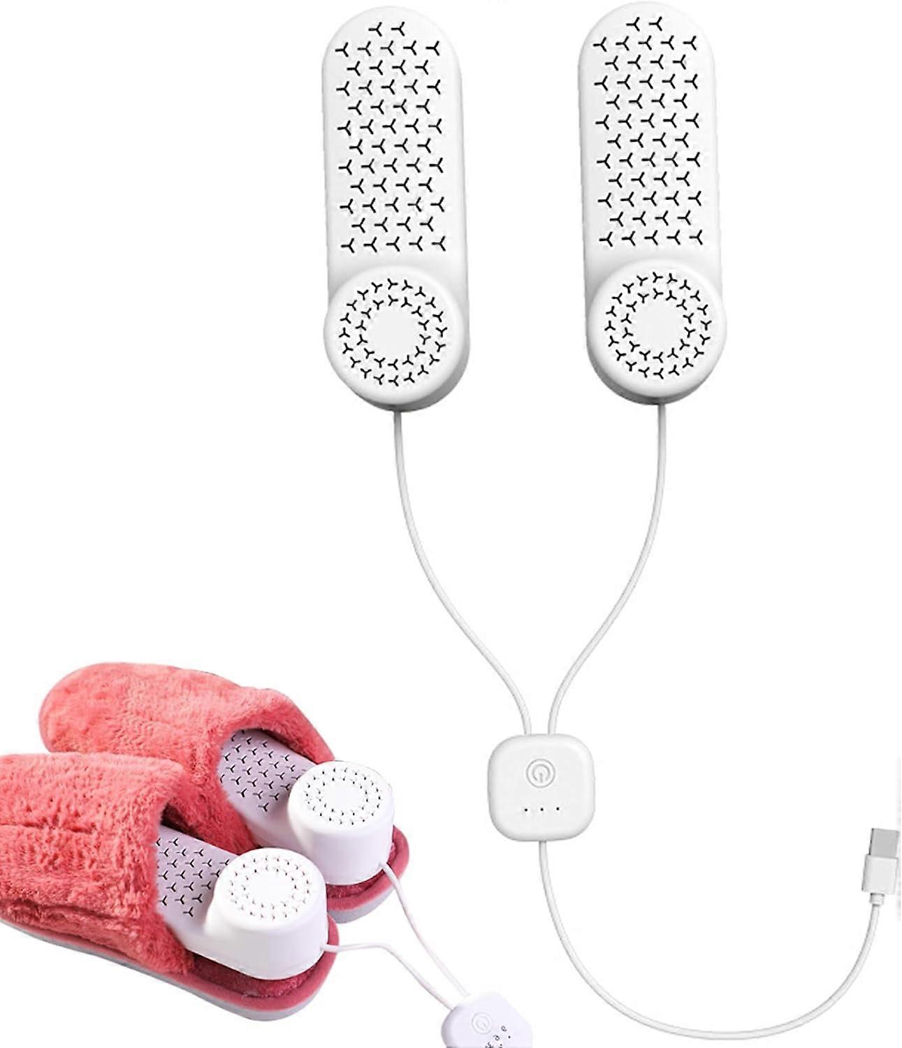 USB Shoe Dryer, Deodorizer with 3 Timer Settings for Sneakers, Socks,