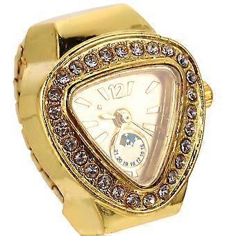 Golden Finger Ring Watch for Time Watching 8Pcs Creative Students Finger Watch
